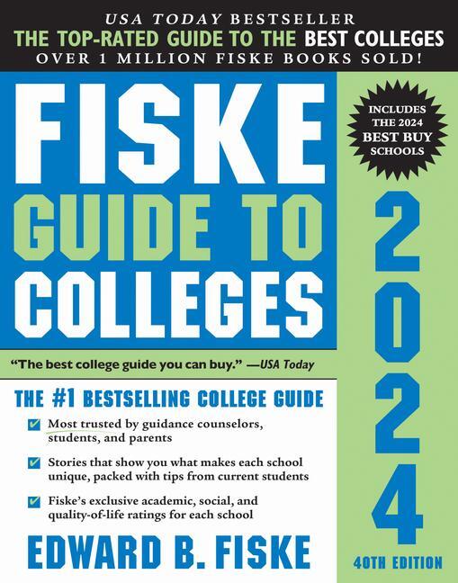 Cover: 9781728271835 | Fiske Guide to Colleges 2024 | Edward Fiske | Taschenbuch | Englisch