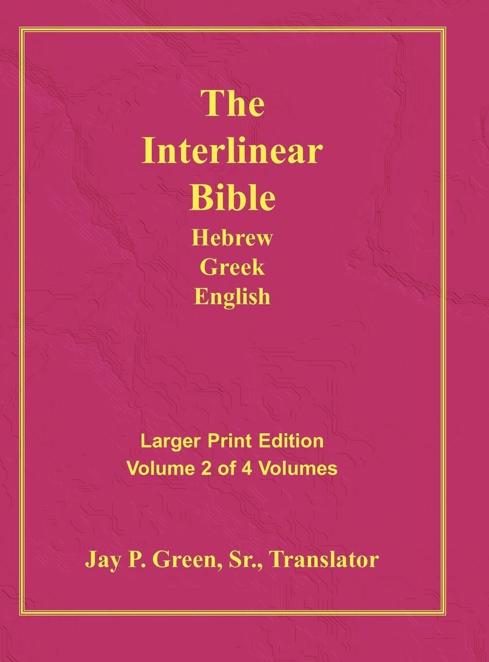 Cover: 9781589604773 | Interlinear Hebrew Greek English Bible-PR-FL/OE/KJ Large Print...