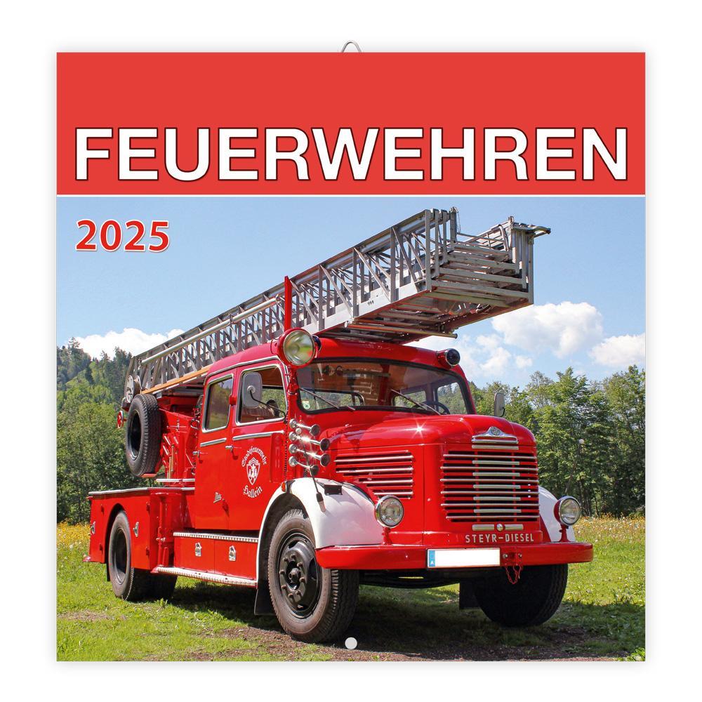 Cover: 9783988021878 | Trötsch Broschürenkalender Feuerwehren 2025 | Wandplaner | KG | 24 S.
