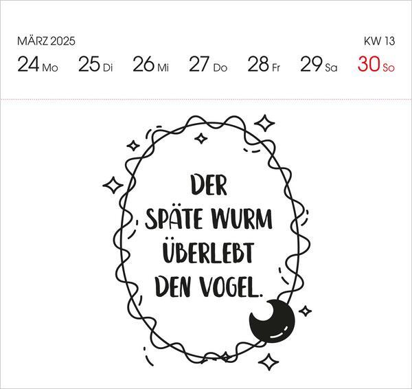 Bild: 9783731876823 | Visual Words 2025 | Verlag Korsch | Kalender | 54 S. | Deutsch | 2025