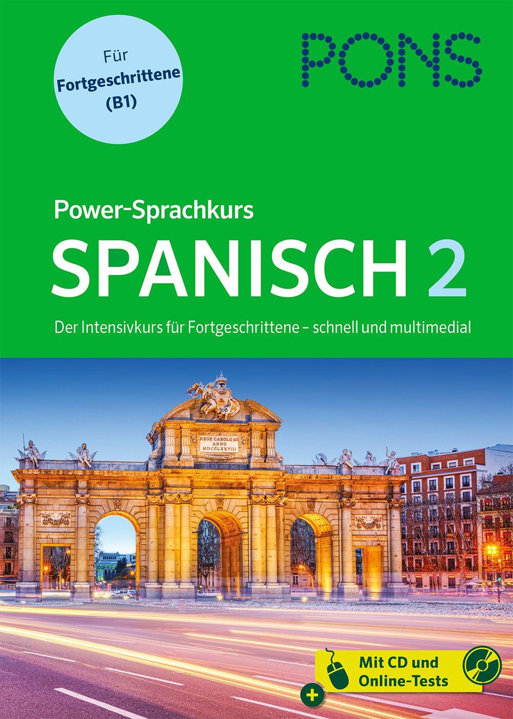 Cover: 9783125623071 | PONS Power-Sprachkurs Spanisch 2 | Taschenbuch | PONS Power-Sprachkurs