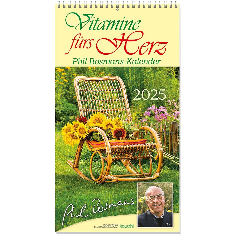 Cover: 9783754857052 | Vitamine fürs Herz 2025 | Phil-Bosmans-Kalender | Phil Bosmans | 14 S.