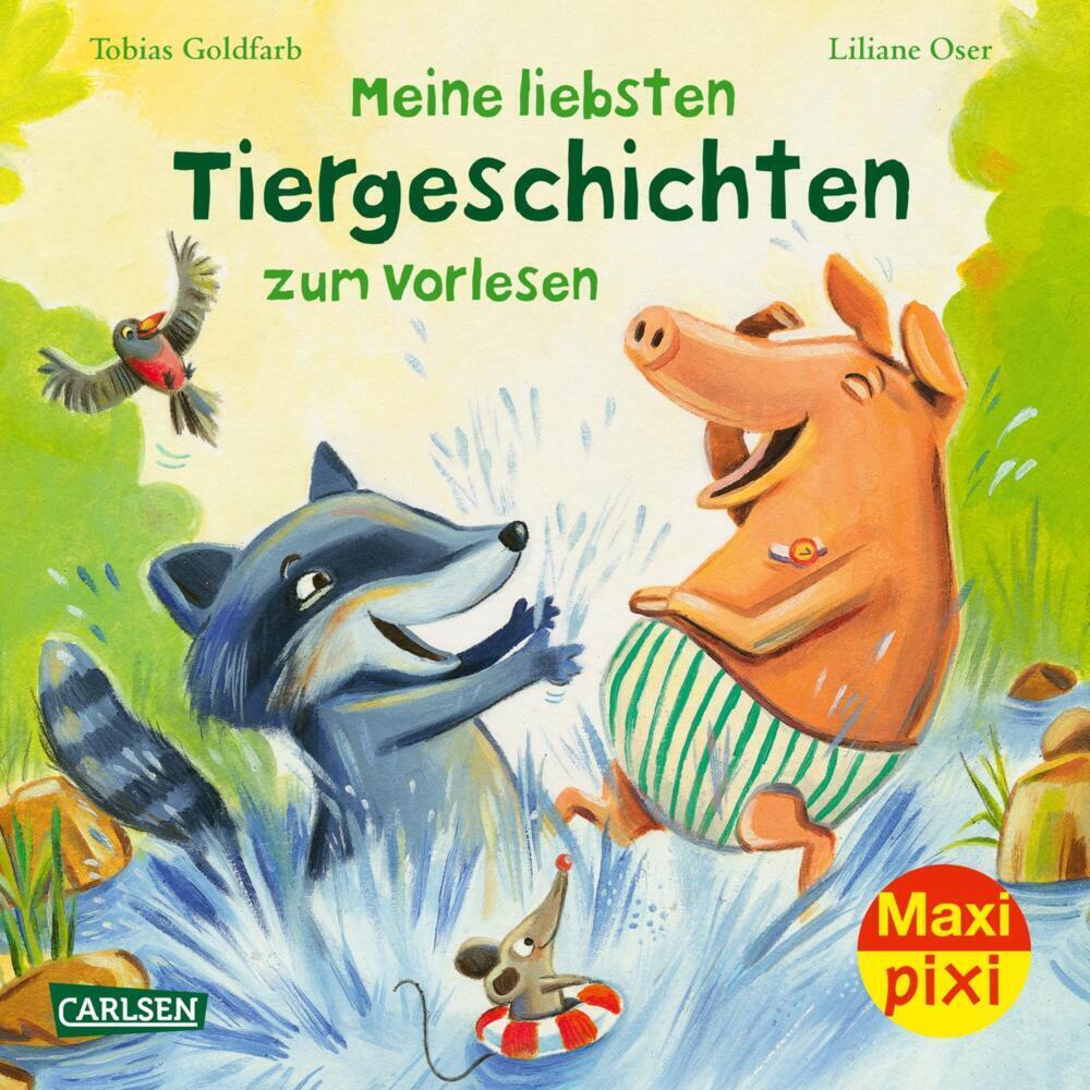 Cover: 9783551033338 | Maxi Pixi 416: Meine liebsten Tiergeschichten zum Vorlesen | Goldfarb