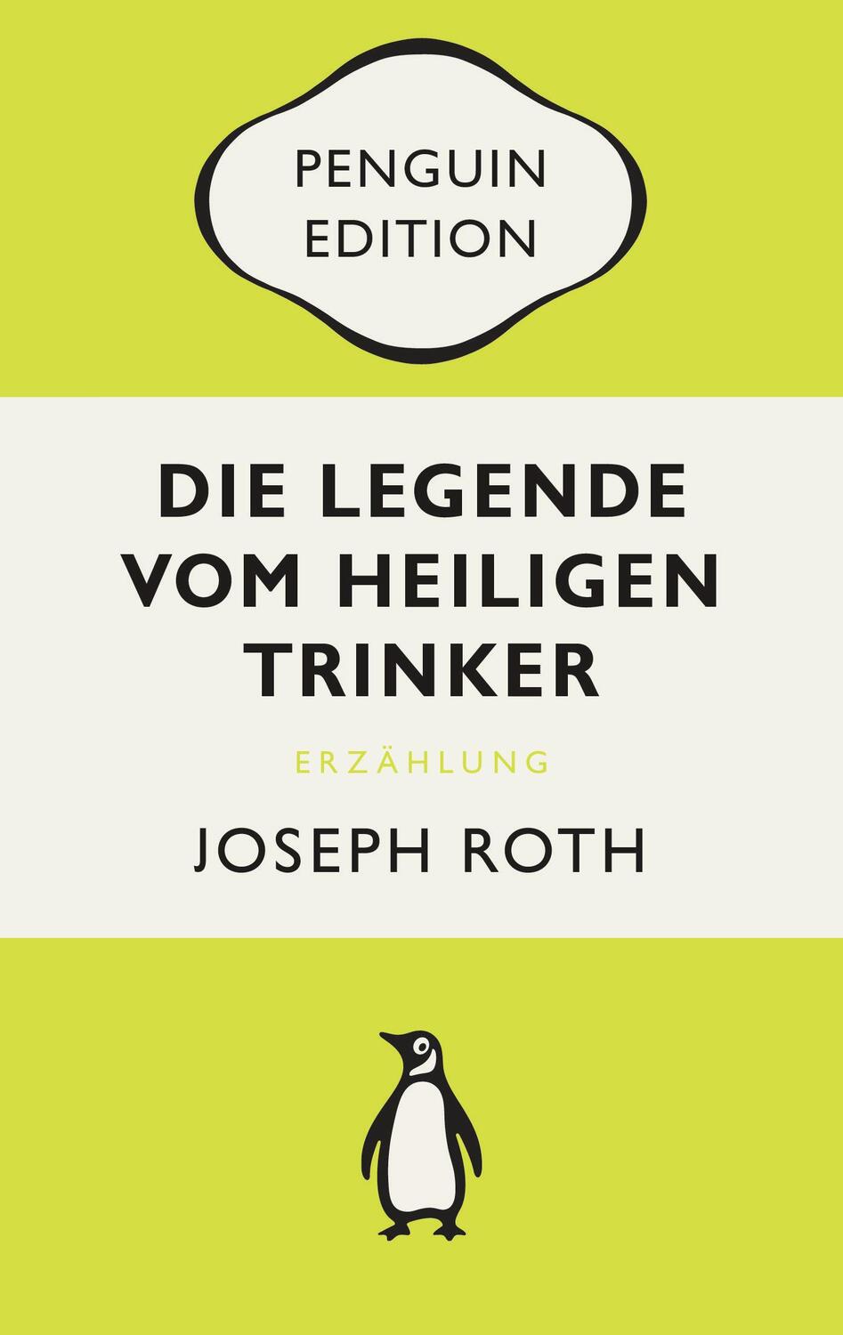 Cover: 9783328110743 | Die Legende vom heiligen Trinker | Joseph Roth | Taschenbuch | 112 S.
