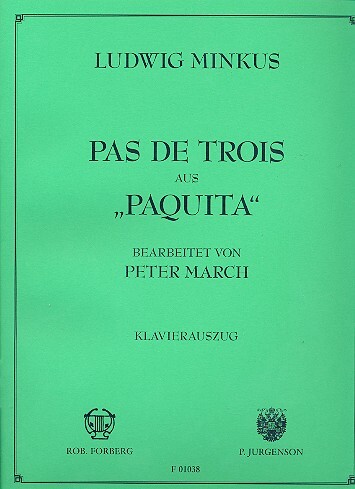 Cover: 9790206100406 | Paquita: Pas de trois | Ludwig Minkus | Buch | EAN 9790206100406