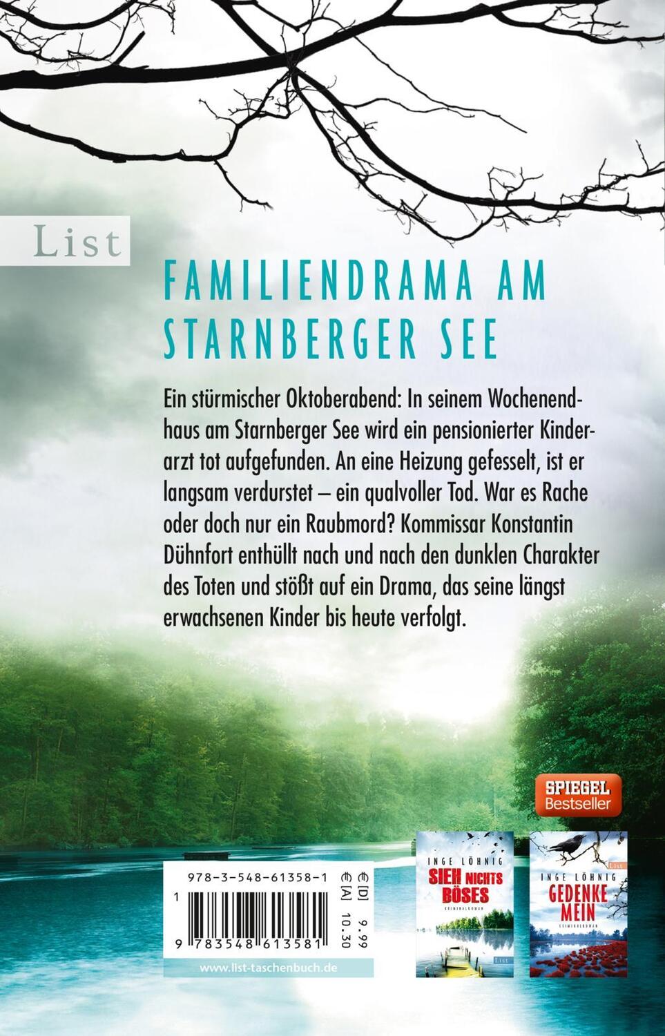 Rückseite: 9783548613581 | In weißer Stille | Kommissar Dühnforts zweiter Fall | Inge Löhnig