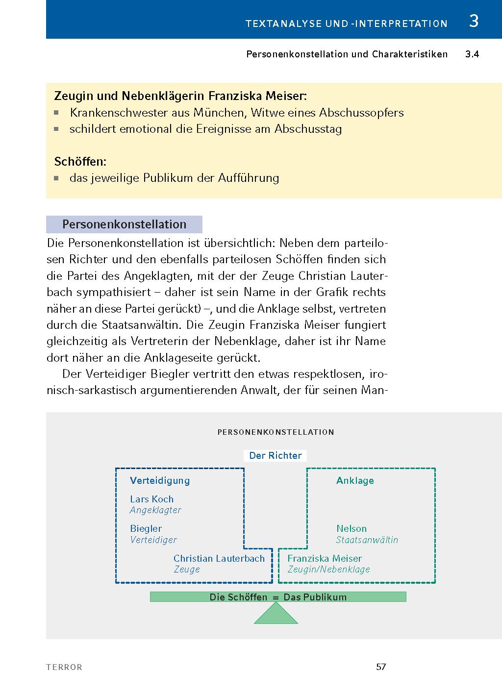 Bild: 9783804420946 | Terror - Textanalyse und Interpretation | Ferdinand von Schirach