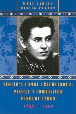 Cover: 9780817929022 | Stalin's Loyal Executioner: People's Commissar Nikolai Ezhov,...