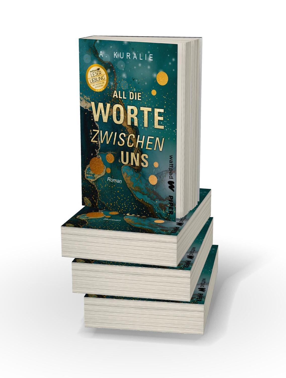 Bild: 9783492507646 | All die Worte zwischen uns | A. Kuralie | Taschenbuch | 448 S. | 2024