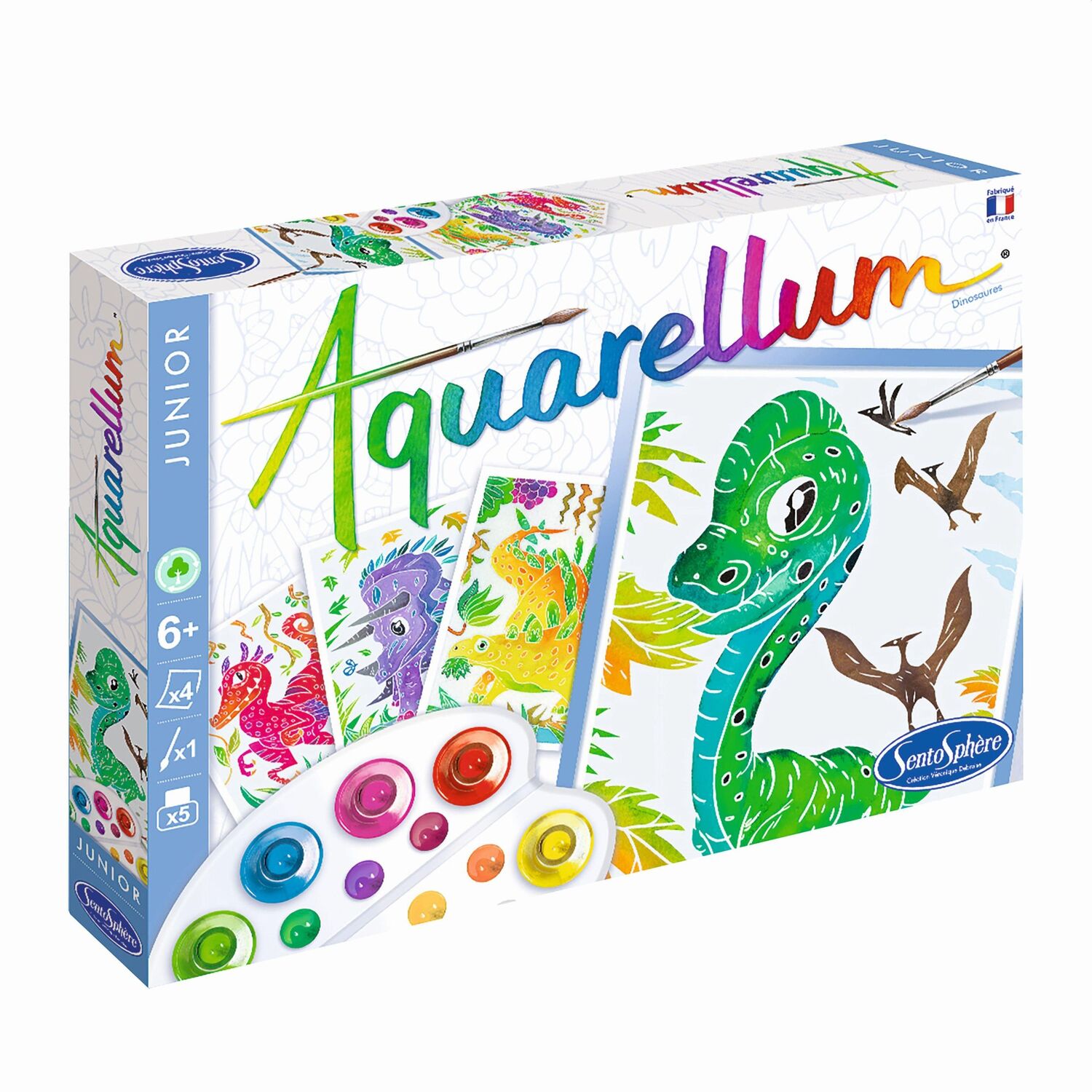 Cover: 3373910065115 | Sentosphere - Aquarellum Junior Dinosaurier | Sentosphere | Spiel