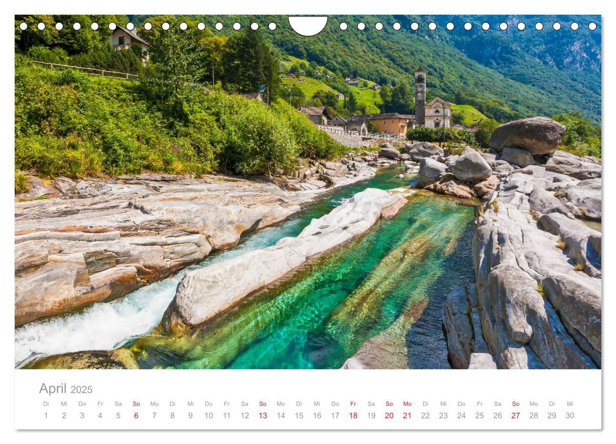 Bild: 9783435685899 | TESSIN Werner Dieterich (Wandkalender 2025 DIN A4 quer), CALVENDO...