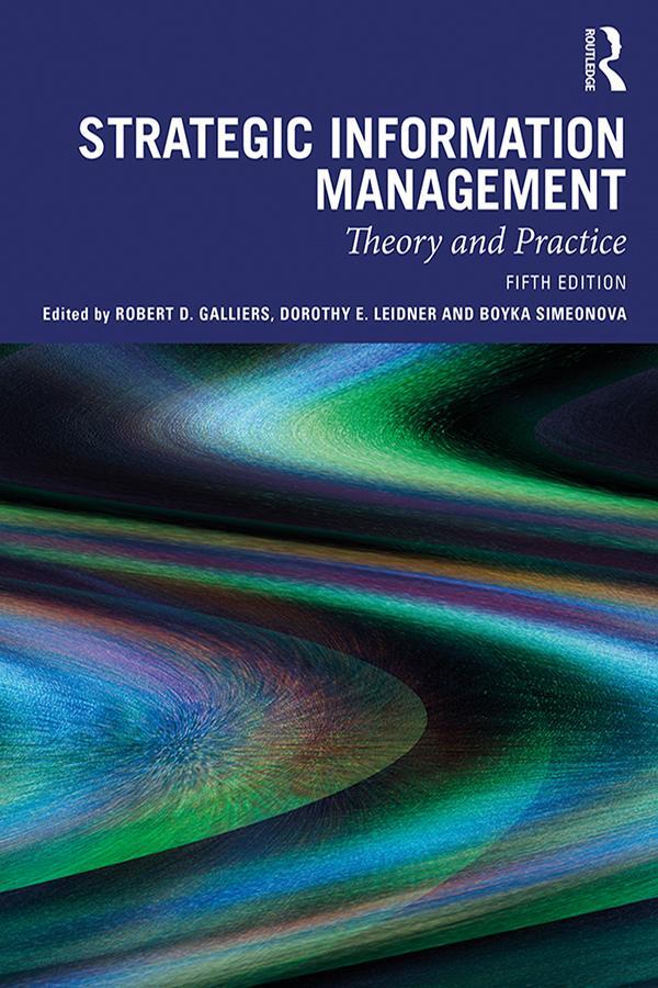 Cover: 9780367252519 | Strategic Information Management | Theory and Practice | Taschenbuch