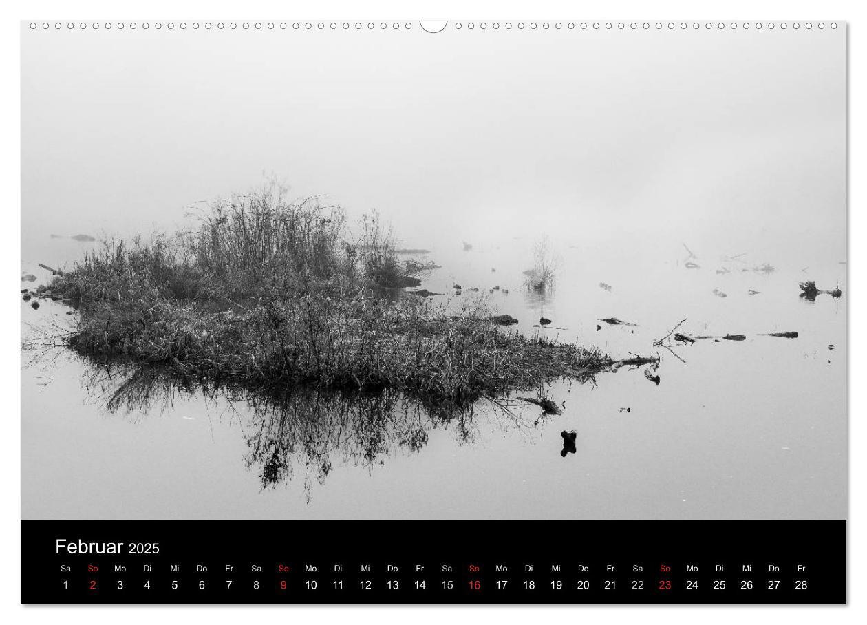 Bild: 9783435567225 | Monochrom 2025 (Wandkalender 2025 DIN A2 quer), CALVENDO...