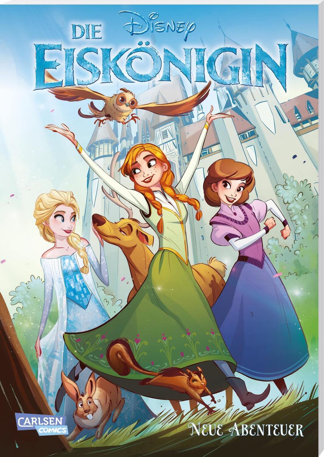 Cover: 9783551730077 | Disney Die Eiskönigin - Neue Abenteuer: Über Grenzen hinweg | Buch