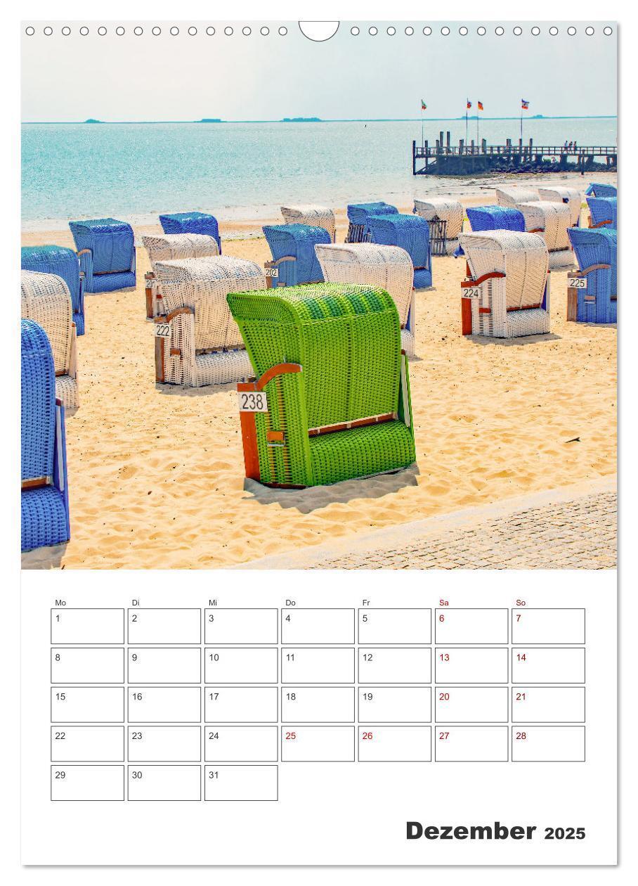 Bild: 9783435916917 | Insel Föhr - Urlaubsplaner (Wandkalender 2025 DIN A3 hoch),...