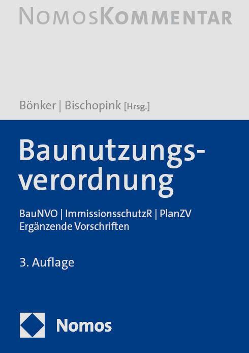 Cover: 9783756000401 | Baunutzungsverordnung | Christian Bönker (u. a.) | Buch | 1391 S.
