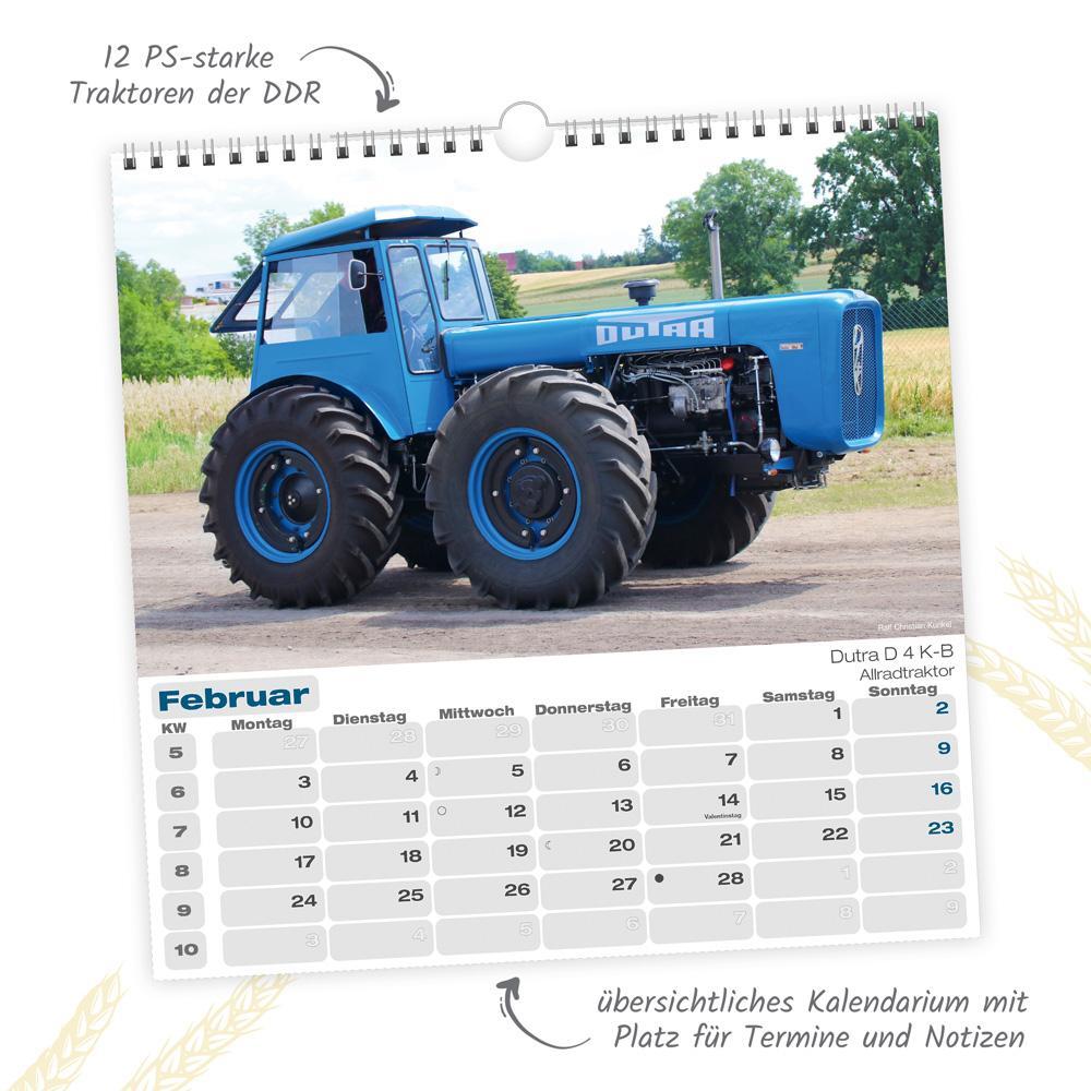 Bild: 9783988022615 | Trötsch Technikkalender DDR-Traktoren 2025 | KG | Kalender | 24 S.