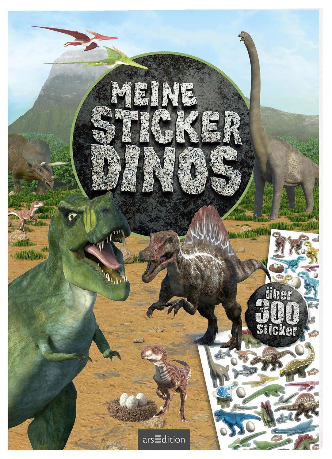 Cover: 9783845827797 | Meine Sticker-Dinos | Mit über 300 Stickern | Taschenbuch | 40 S.