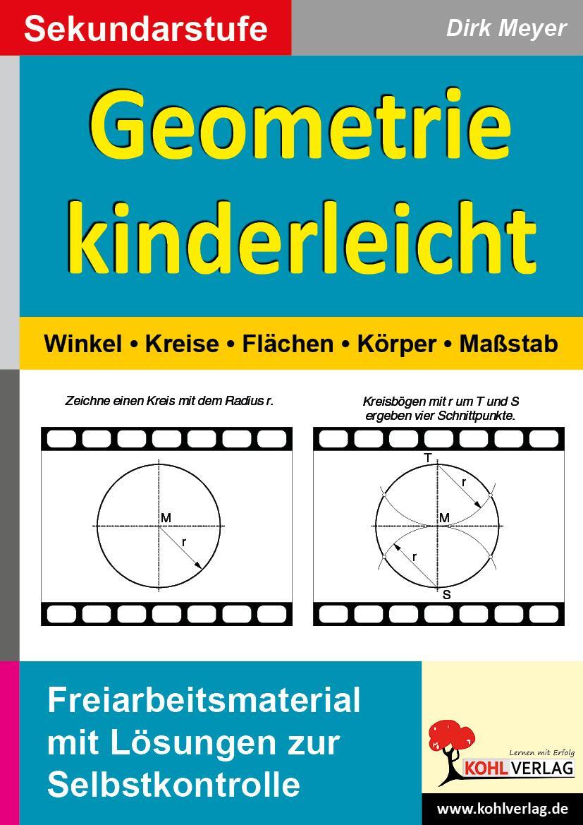 Cover: 9783866329669 | Geometrie kinderleicht Winkel - Kreis - Fläche - Körper - Maßstab