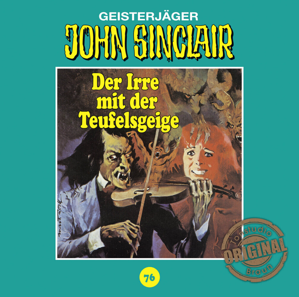 Cover: 9783785758762 | John Sinclair Tonstudio Braun - Folge 76, 1 Audio-CD | Jason Dark | CD