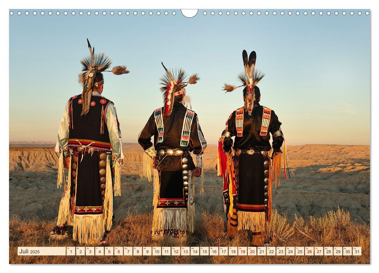 Bild: 9783457164150 | Sioux Im Lande von Sitting Bull (Wandkalender 2025 DIN A3 quer),...