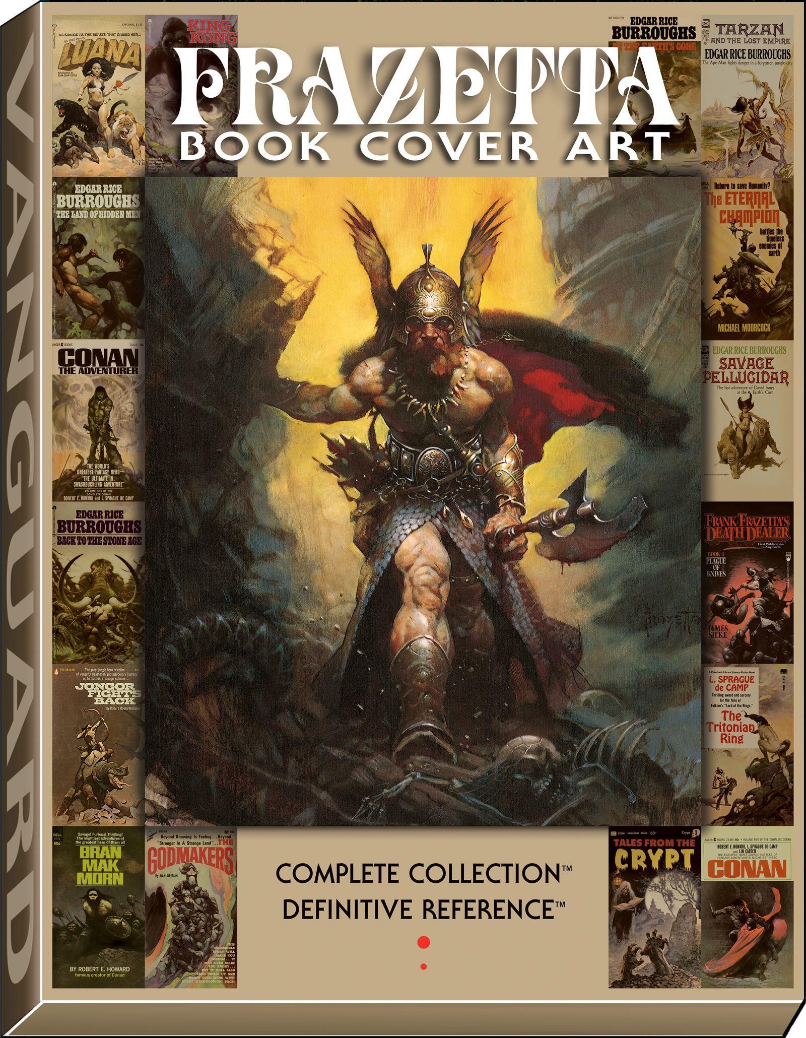 Cover: 9781934331842 | Frazetta Book Cover Art: The Definitive Reference | J. David Spurlock