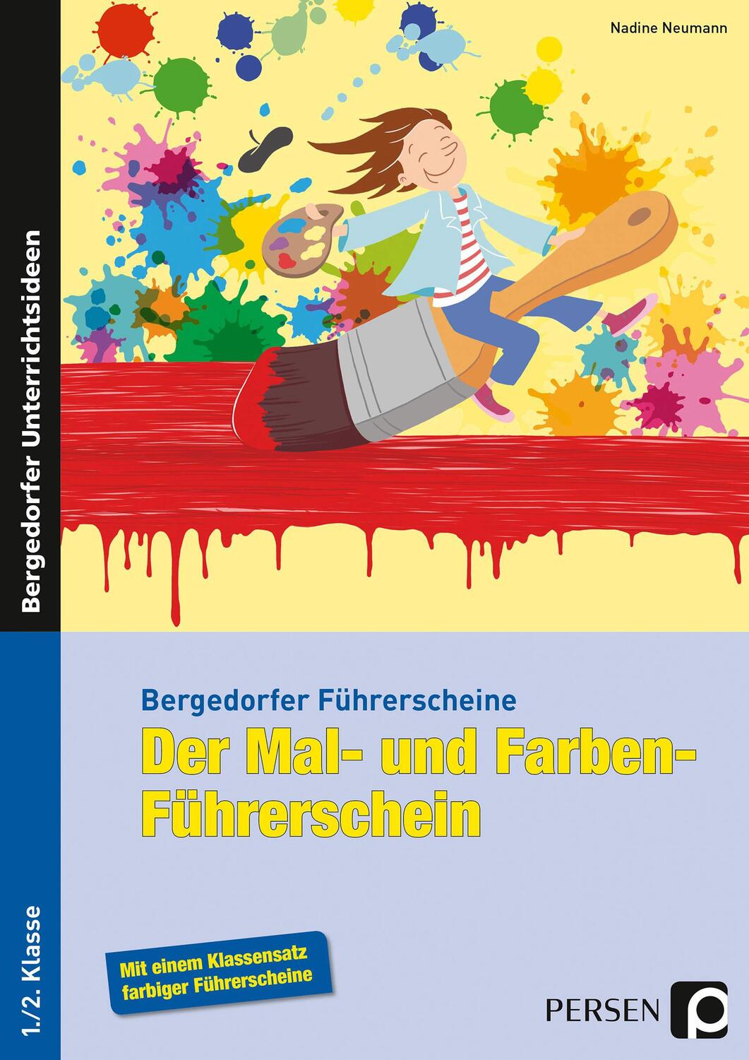 Cover: 9783403234371 | Der Mal- und Farben-Führerschein | 1. und 2. Klasse | Nadine Neumann