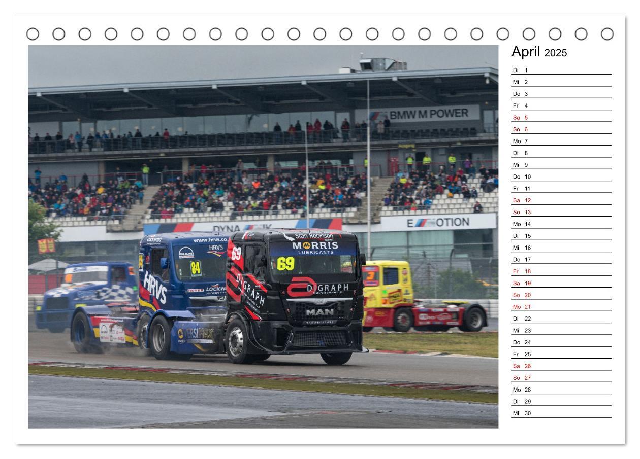 Bild: 9783435342600 | TRUCK RACING am Nürburgring (Tischkalender 2025 DIN A5 quer),...