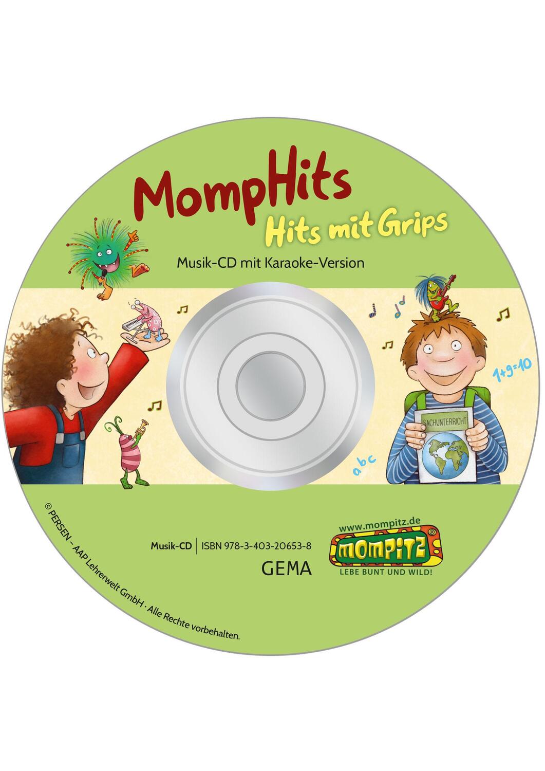 Cover: 9783403206538 | MompHits | Redaktion Grundschule Persen | Audio-CD | Mompitz | Deutsch