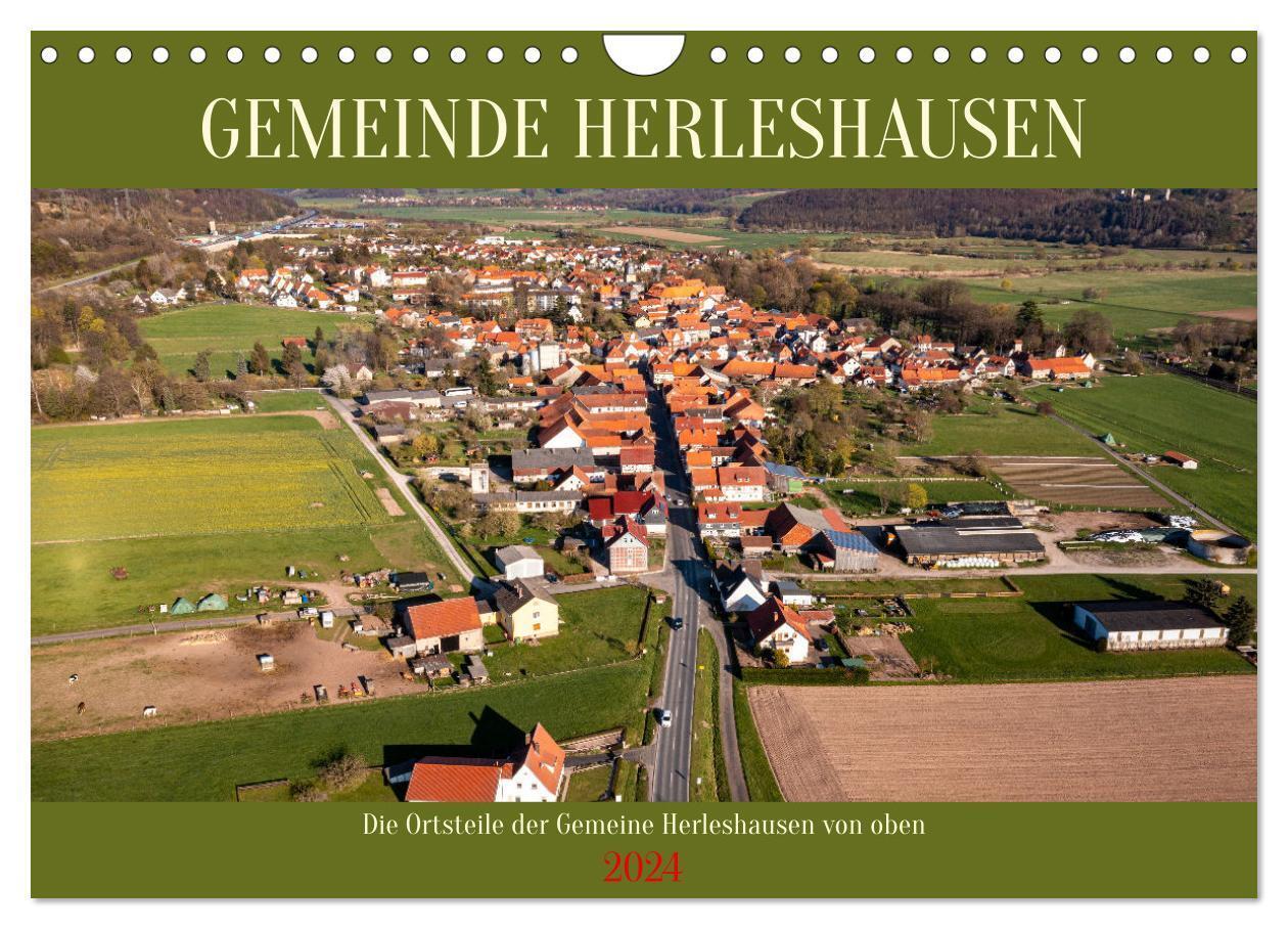 Cover: 9783383643576 | Gemeinde Herleshausen (Wandkalender 2024 DIN A4 quer), CALVENDO...