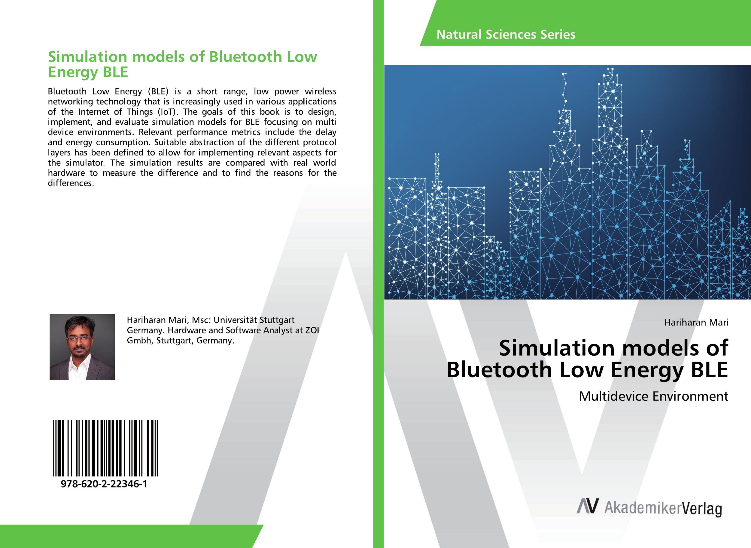 Cover: 9786202223461 | Simulation models of Bluetooth Low Energy BLE | Hariharan Mari | Buch