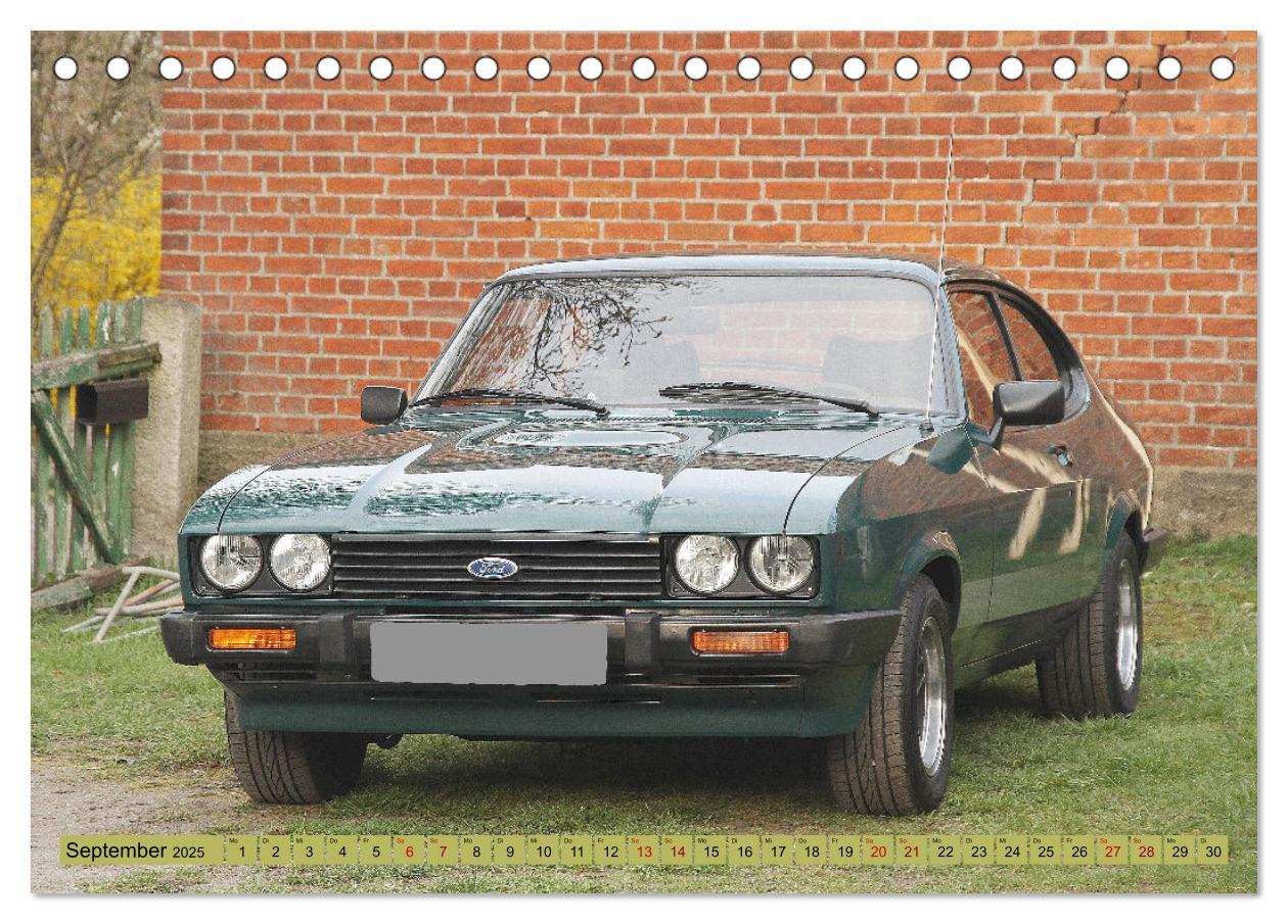 Bild: 9783383945595 | Autoklassiker Ford vom A-Model bis Thunderbird (Tischkalender 2025...