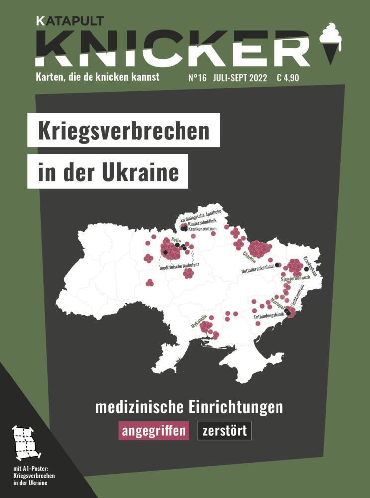Cover: 9783948923518 | KNICKER Ausgabe 16 | Kriegsverbrechen in der Ukraine | Verlag (u. a.)