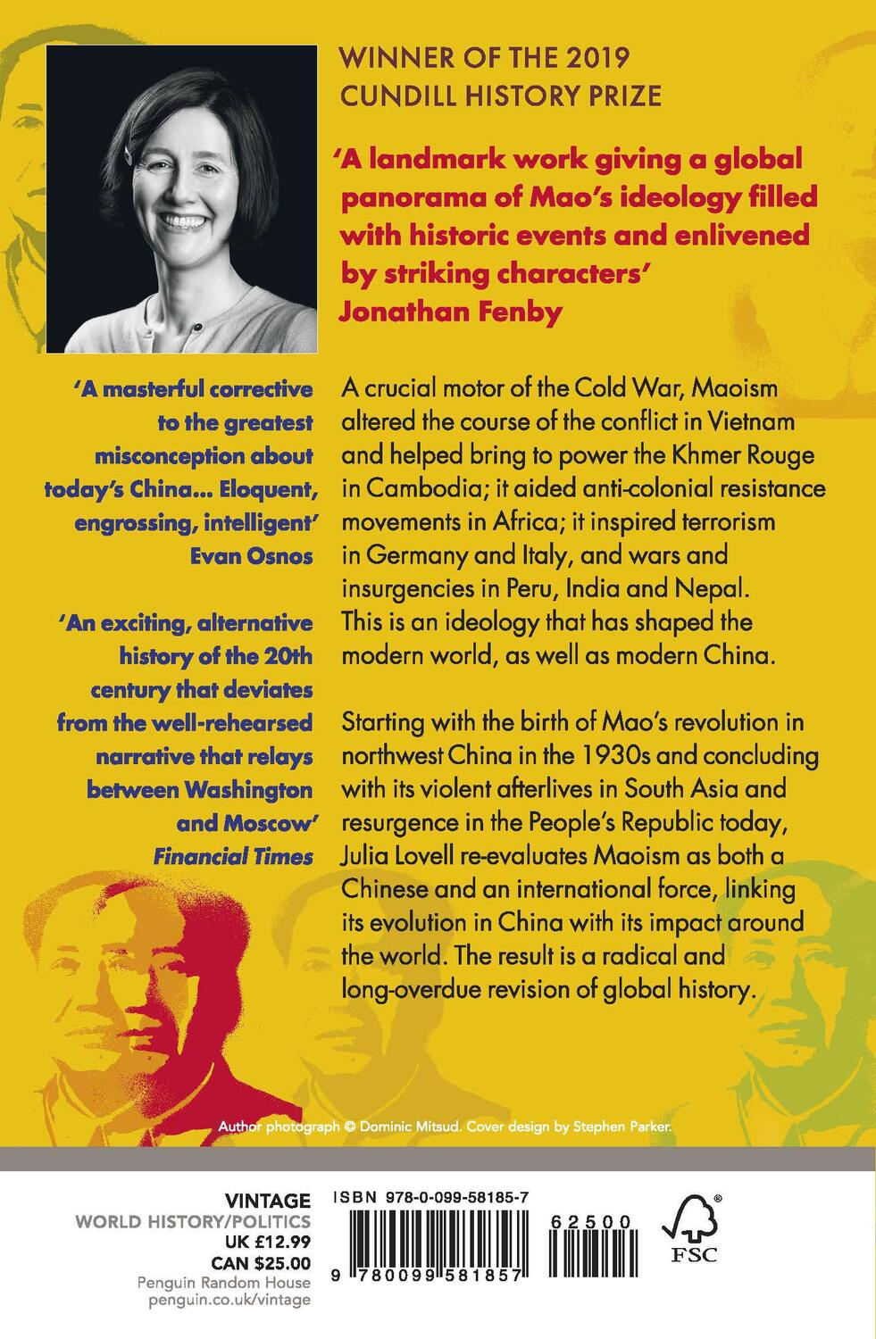 Rückseite: 9780099581857 | Maoism | A Global History | Julia Lovell | Taschenbuch | Englisch