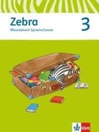 Cover: 9783122706753 | Zebra. Neubearbeitung. Wissensbuch Sprache. Lesen 3.Schuljahr | 2013