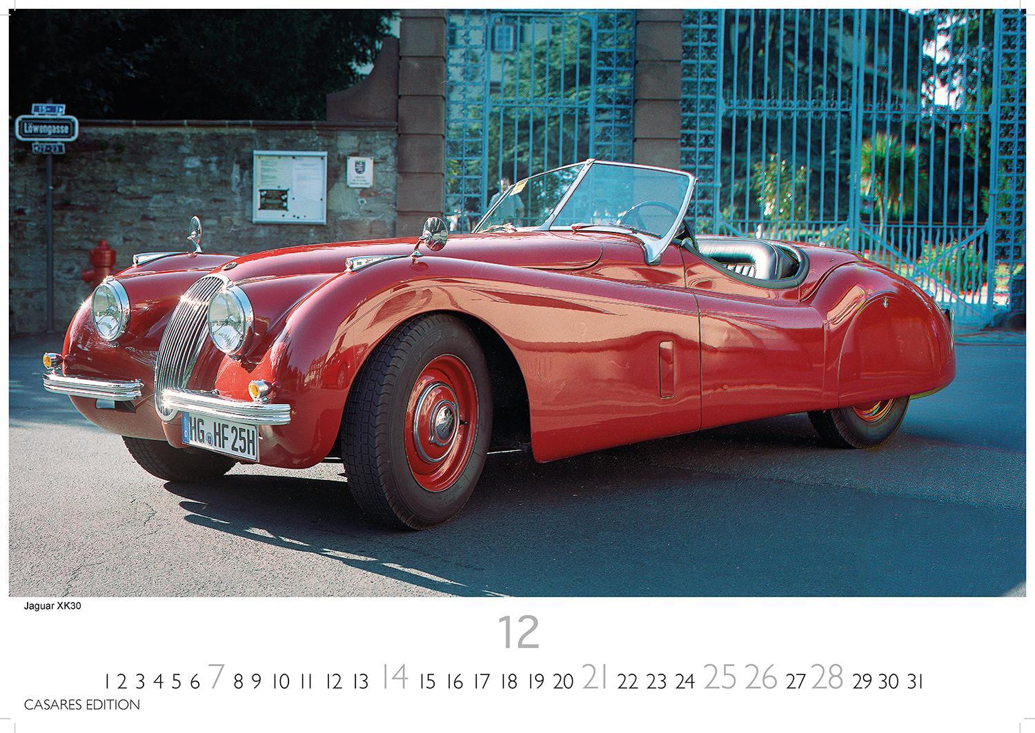 Bild: 9781835240977 | British Classic Cars 2025 S 24x35cm | Kalender | 14 S. | Deutsch