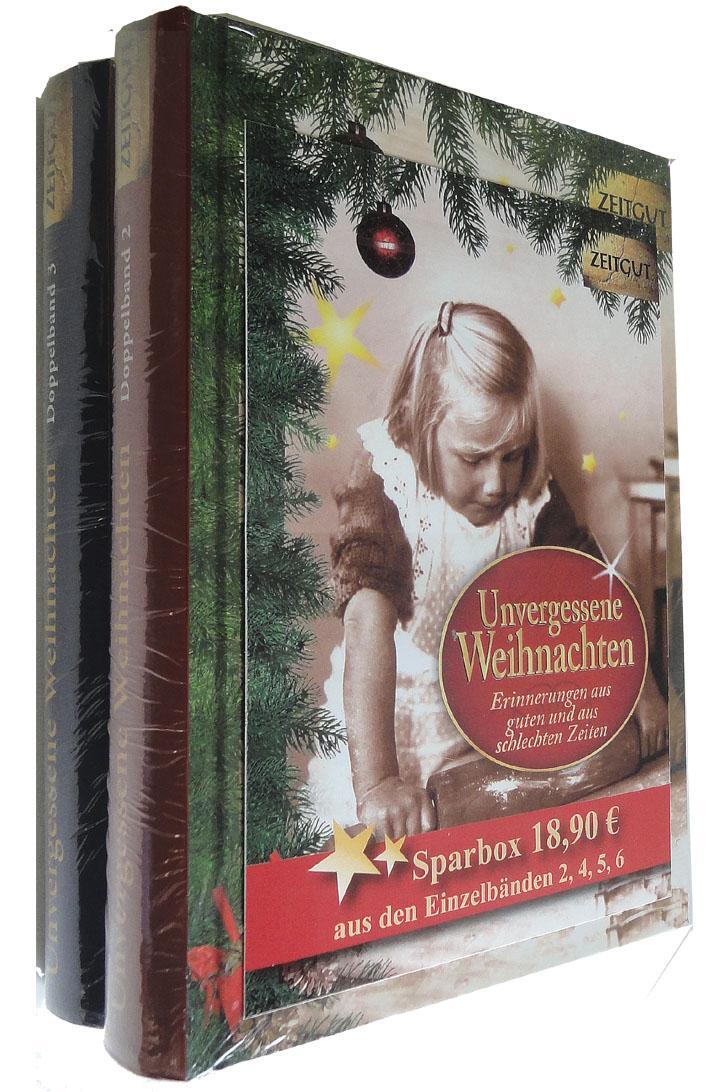 Cover: 9783866142831 | Unvergessene Weihnachten. Zwei Doppelbände | Ingrid Hantke (u. a.)