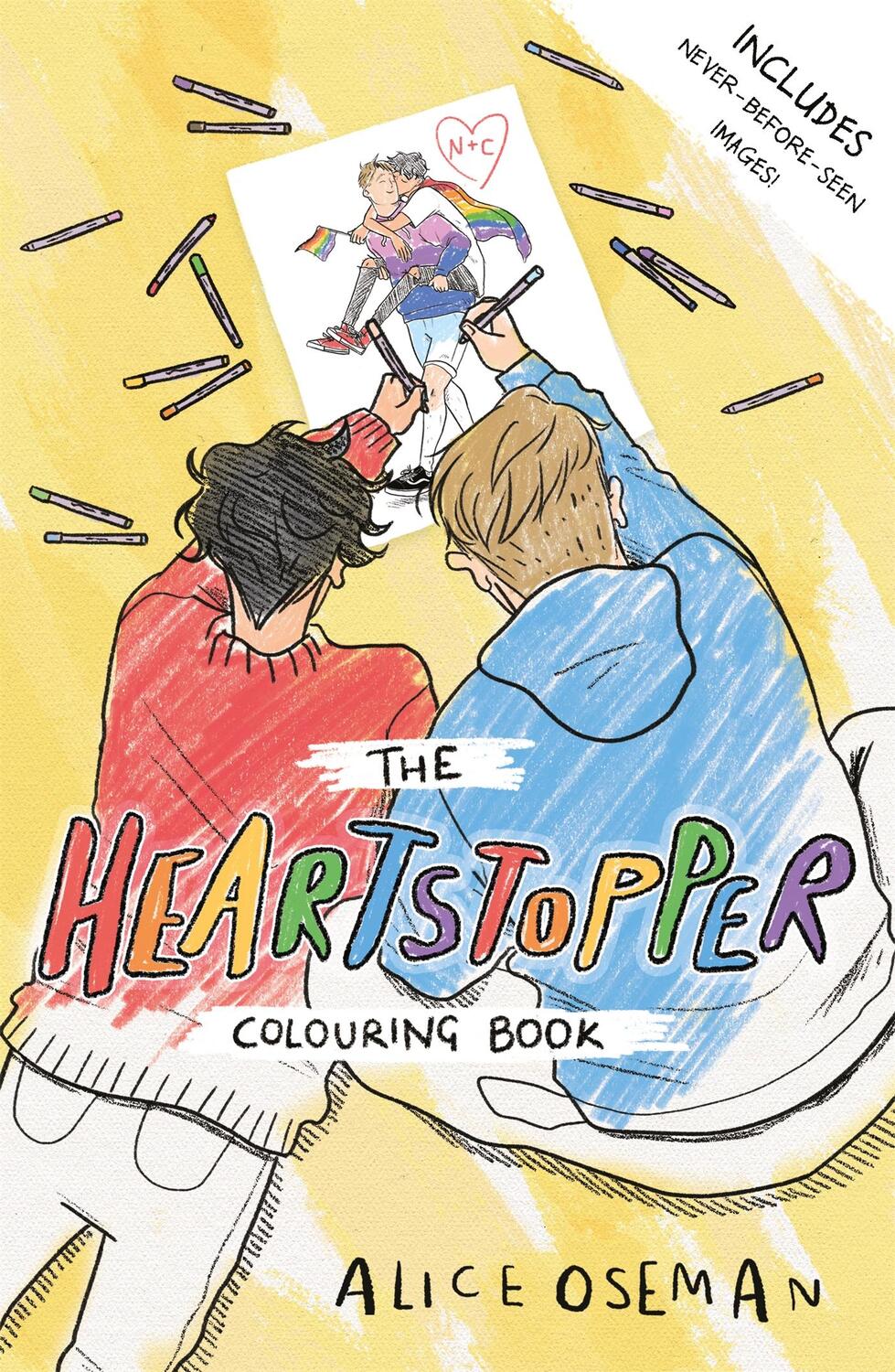 Cover: 9781444958775 | The Official Heartstopper Colouring Book | Alice Oseman | Taschenbuch