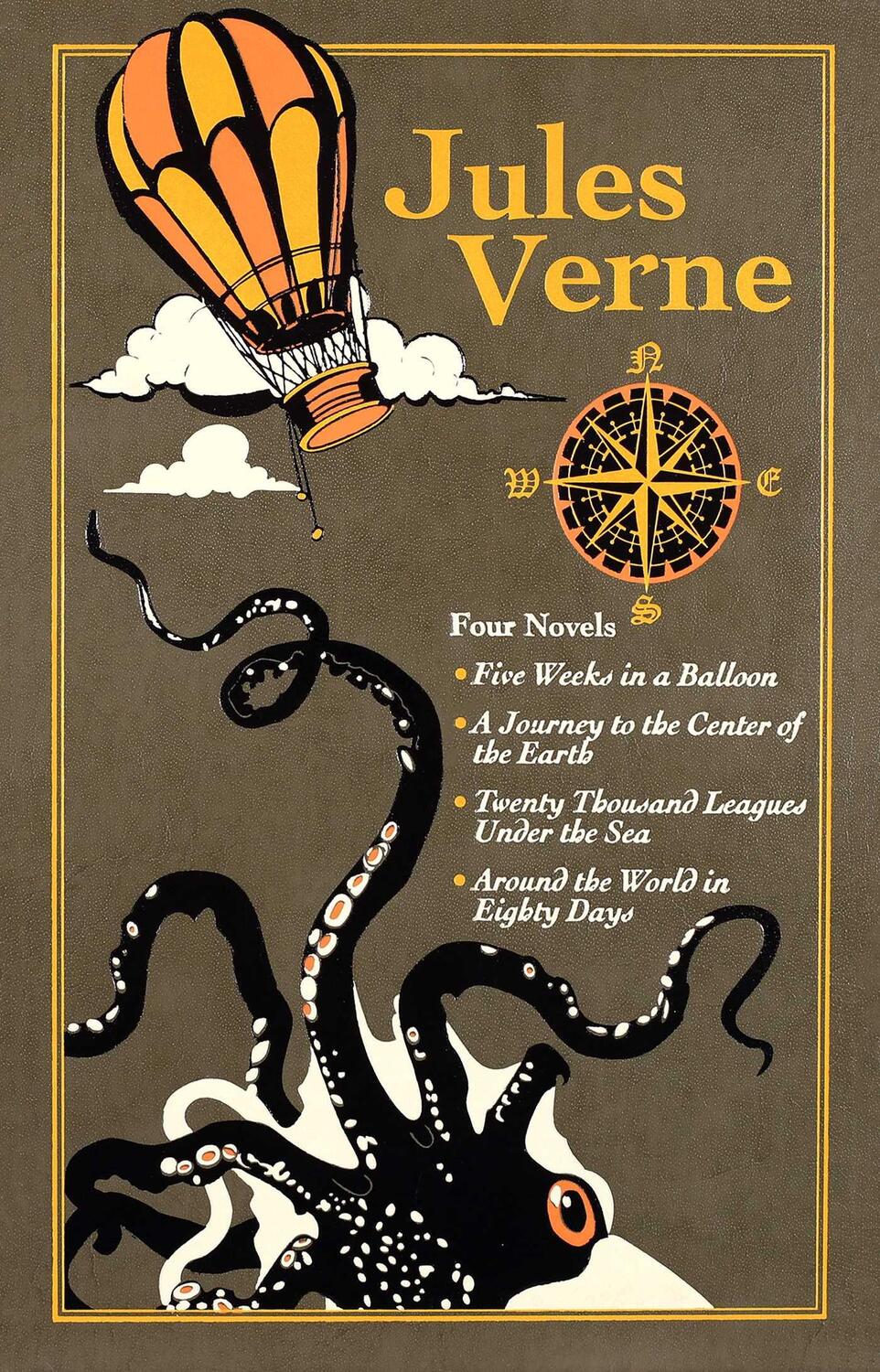 Cover: 9781607103172 | Jules Verne: Four Novels | Jules Verne | Buch | Leather-Bound Classics