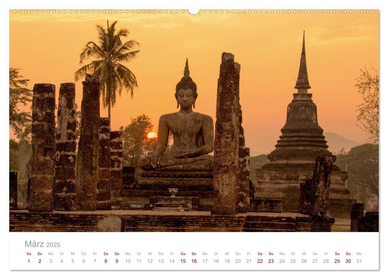 Bild: 9783383956980 | BUDDHA - Im Reich der Achtsamkeit (Wandkalender 2025 DIN A2 quer),...