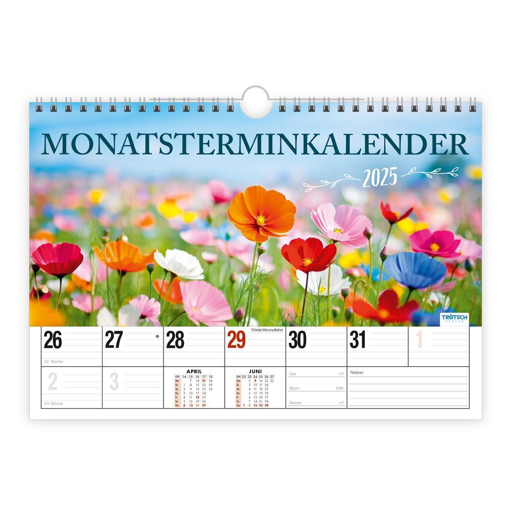 Cover: 4251901506832 | Trötsch Monatsterminer Monatsterminkalender mit Fotocover 2025 | KG