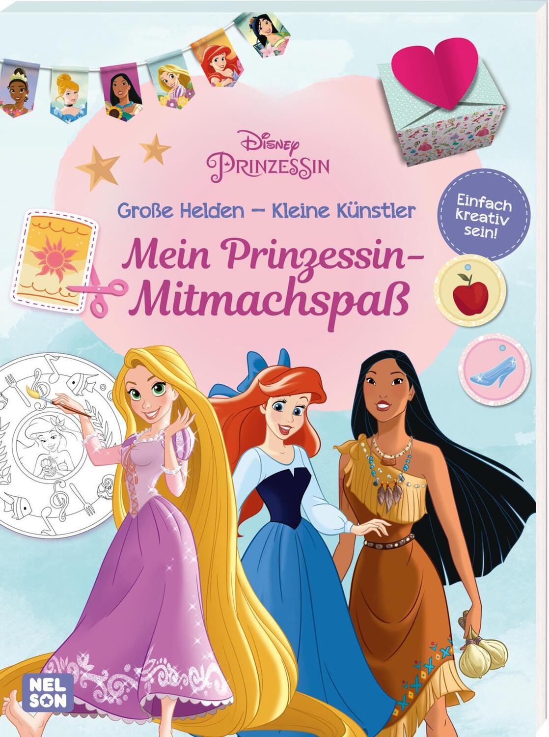Cover: 9783845120096 | Disney Prinzessin: Große Helden - Kleine Künstler: Mein...