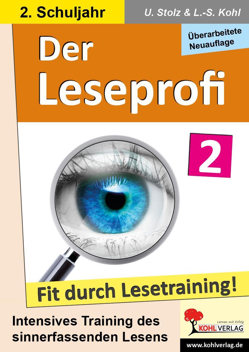 Cover: 9783988411020 | Der Leseprofi / Klasse 2 | Fit durch Lesetraining! (2. Schuljahr)