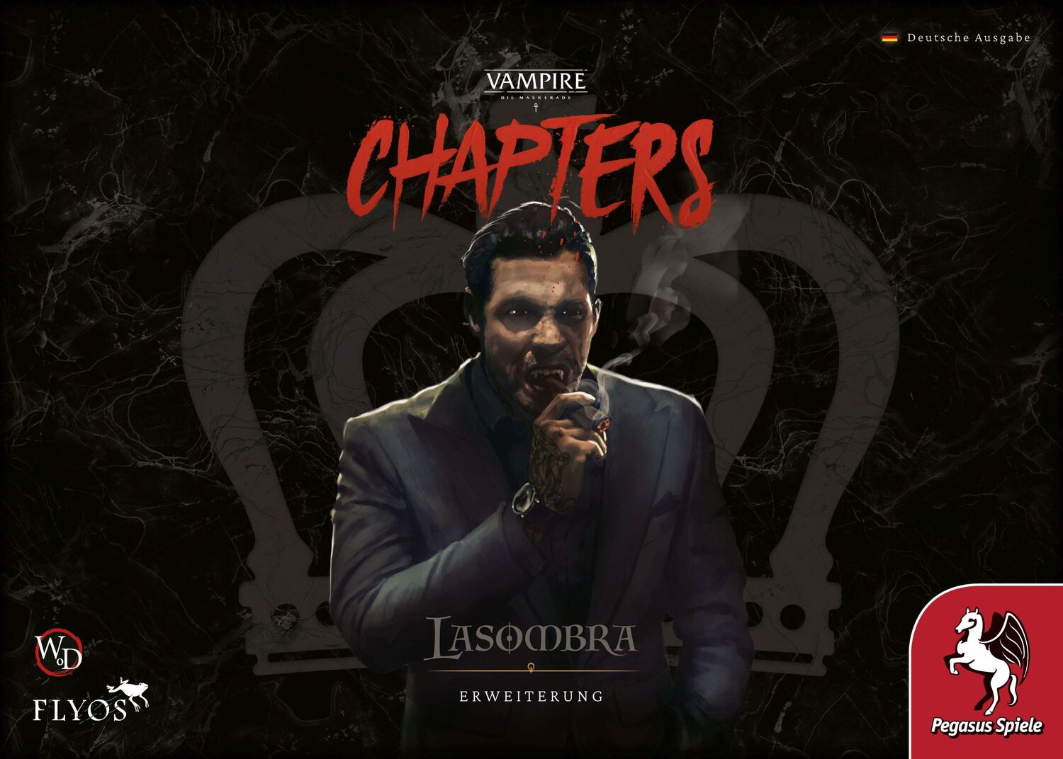 Bild: 4250231733925 | Vampire: Die Maskerade - CHAPTERS: Lasombra [Erweiterung] | Spiel