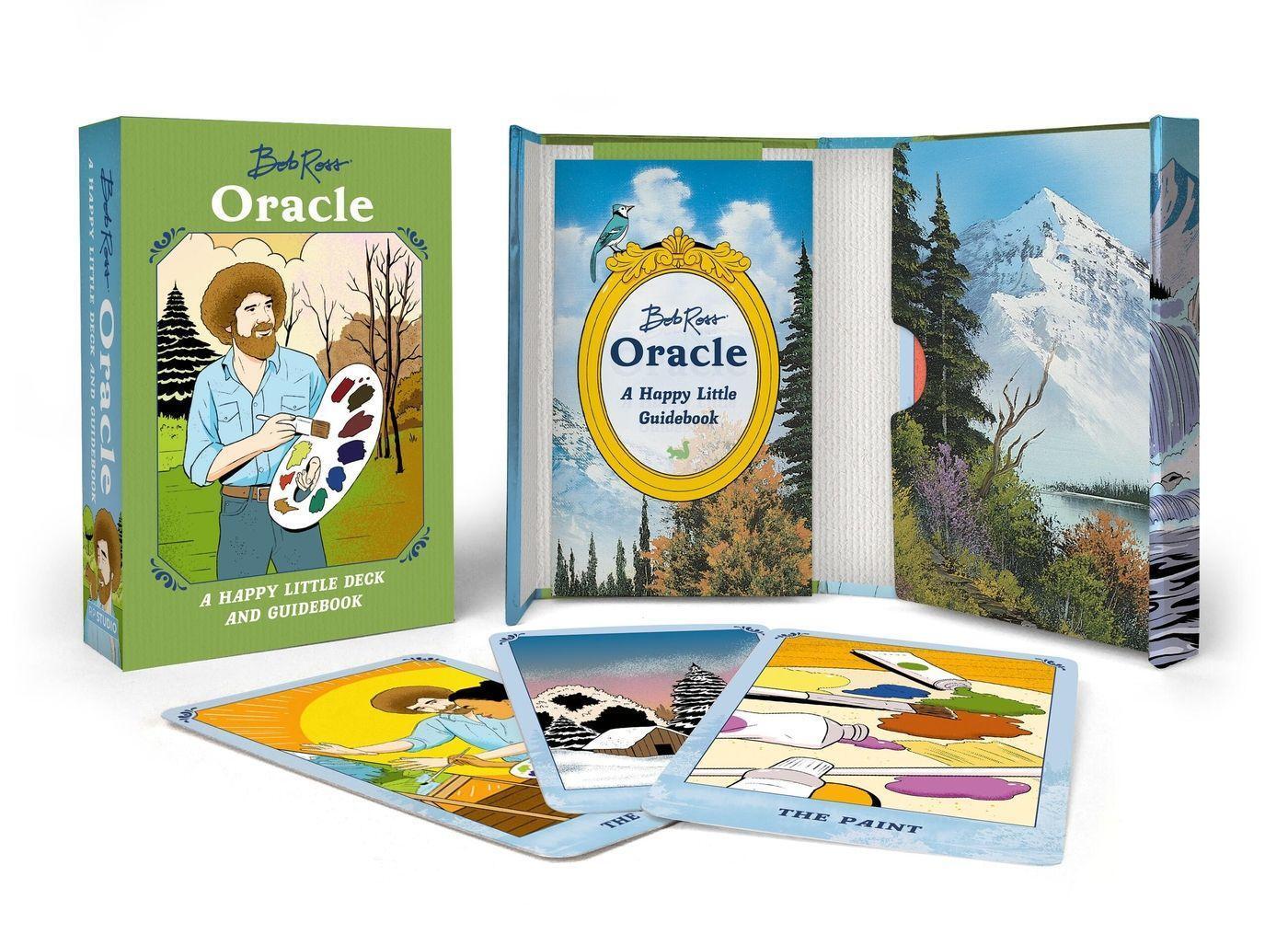 Cover: 9780762483464 | Bob Ross Oracle | A Happy Little Deck and Guidebook | Michelle Witte