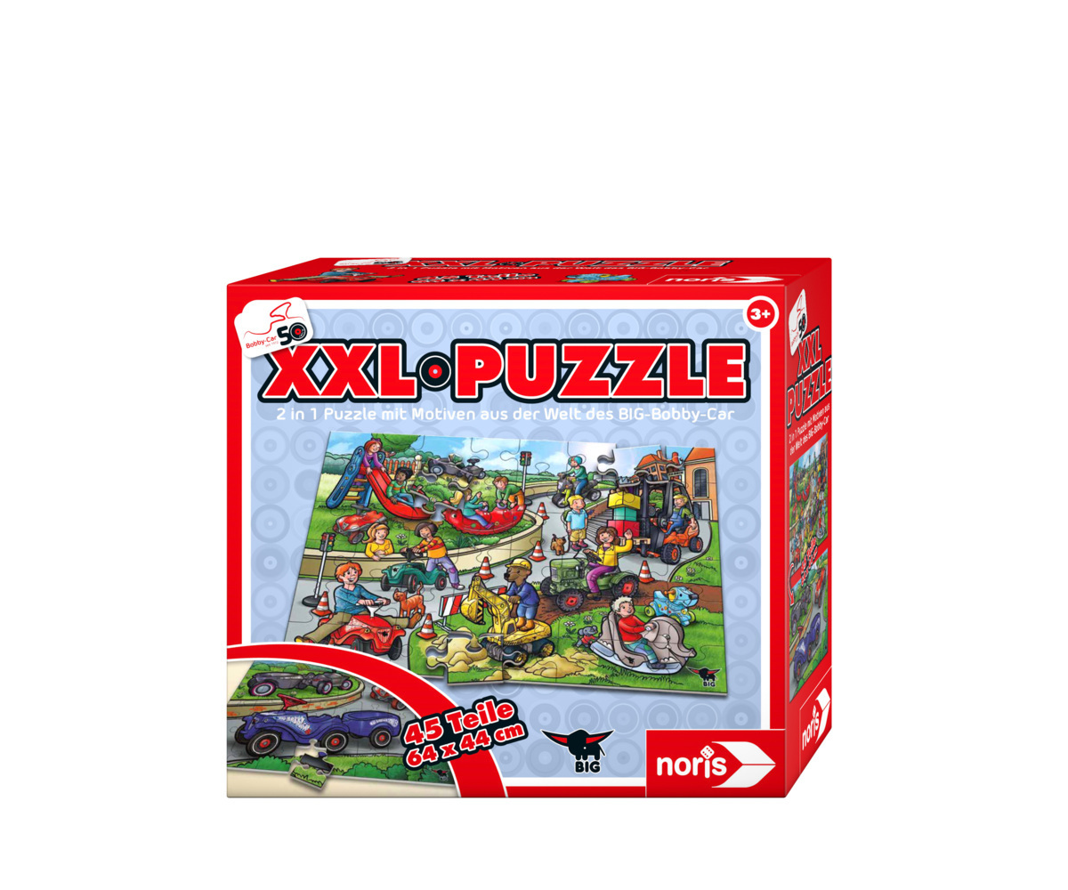 Cover: 4000826004912 | 50 Jahre BIG Bobby Car XXL-Puzzle (Kinderpuzzle) | Spiel | 606032051