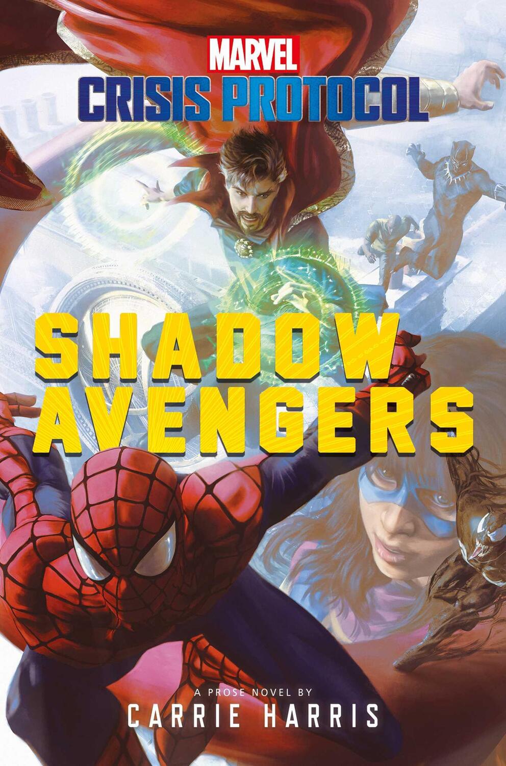 Cover: 9781839081026 | Shadow Avengers | A Marvel: Crisis Protocol Novel | Carrie Harris