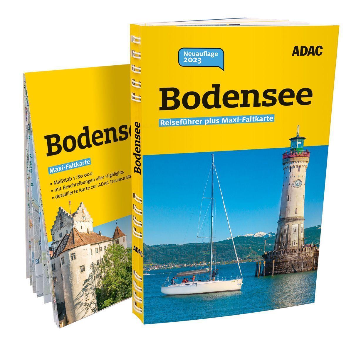 Cover: 9783956898655 | ADAC Reiseführer plus Bodensee | Margrit Philipp | Taschenbuch | 2023