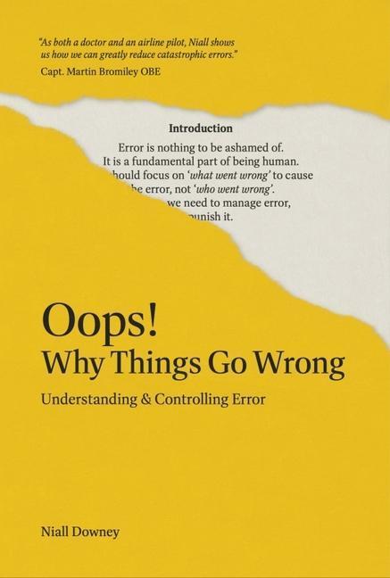 Cover: 9781739789268 | Oops! Why Things Go Wrong | Understanding and Controlling Error | Buch