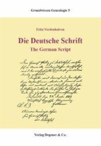 Cover: 9783768610407 | Die deutsche Schrift | Fritz Verdenhalven | Taschenbuch | Deutsch